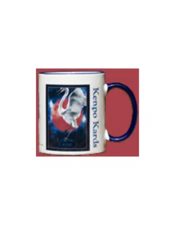 Leaping Crane coffee mug
